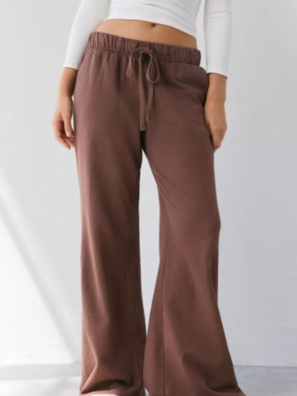(UO-16) Urban Outfitters Out From Under Lived In Knit Flare Sweatpants
